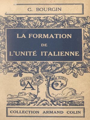 cover image of La formation de l'unité italienne